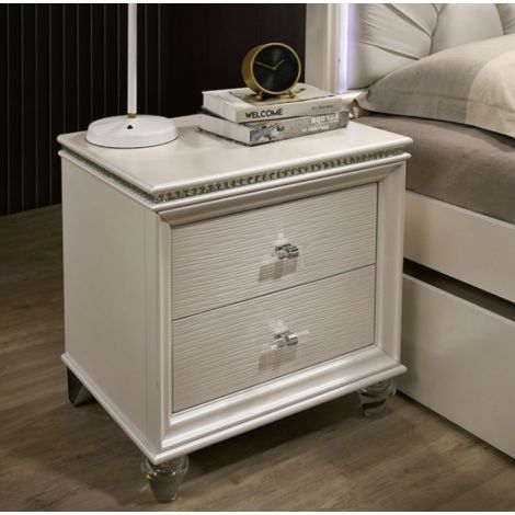 Angelica Transitional Style Nightstand