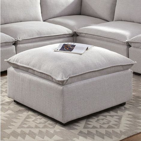 Anietta Fabric Ottoman