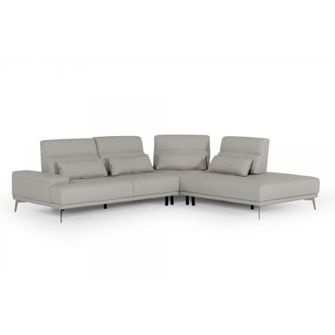 Antoni Modern Leather Italian Sectional