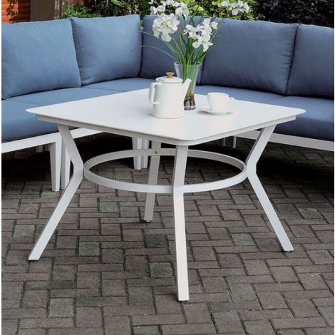 Arions White Outdoor Patio Table