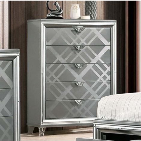 Avery Silver Finish Chest