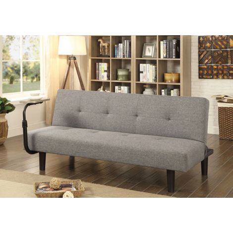 Berenton Futon Sofa Bed In Gray