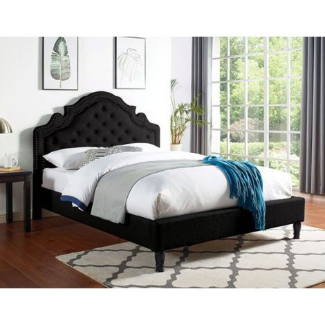 Brook  Button Tufted Bed