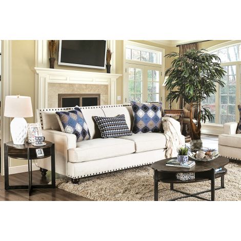 Calumbia Transitional Style Couch