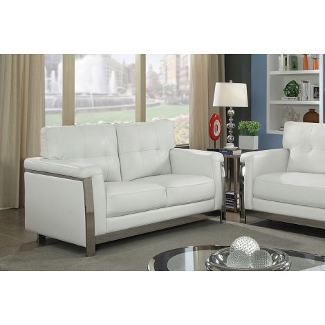 Camereon Modern Leather Living Room Loveseat Collection