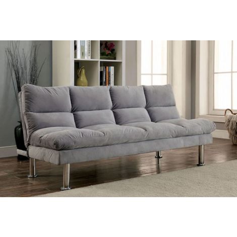 Cicilia Futon Sofa Gray