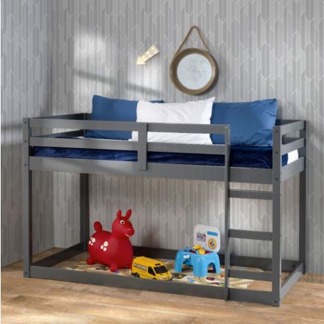 Gastone Gray Loft Bed play