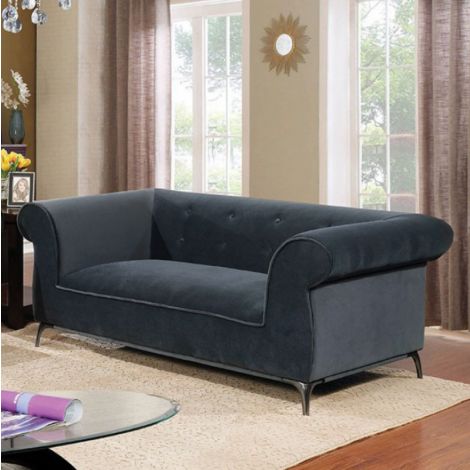 Grant Chesterfield Style Loveseat