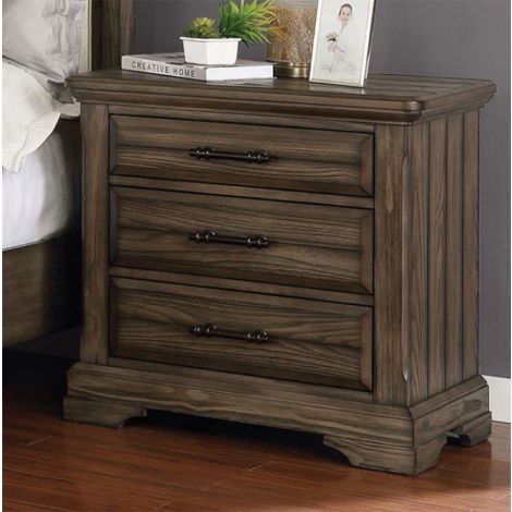 Jerami Light Walnut Nightstand