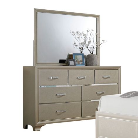 Klara Dresser Champagne Finish