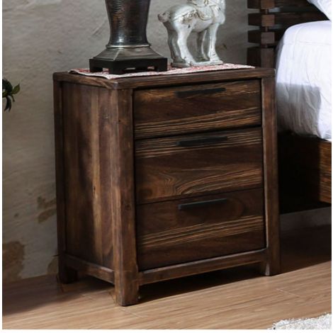 koni Rustic Natural Tone Nightstand