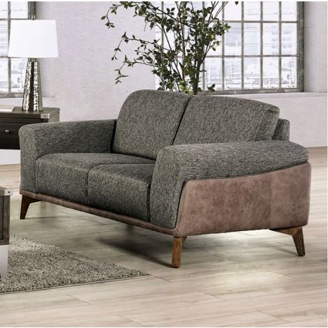 Theodral Beige Sloped Loveseat