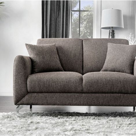 Laura Brown Contemporary Style Loveseat