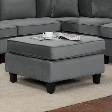 Lizzy Gray Extendable Sofa