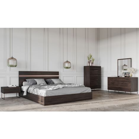 Lutci Italian Style Modern Bedroom Set