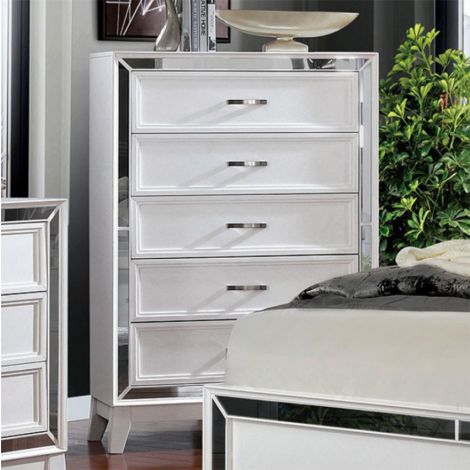 Mangia White Finish Chest