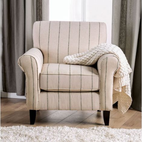 Maraine Striped Chair