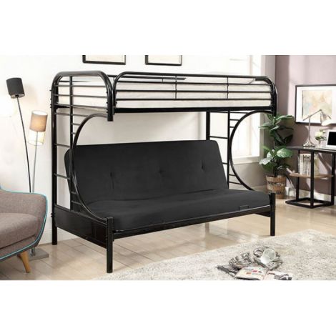 Mepal Black Twin Twin Bunk Bed