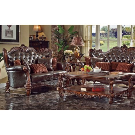 Nardia Traditional Living Room Loveseat