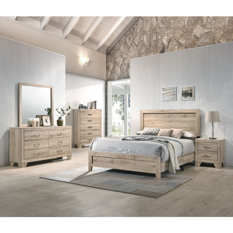 NYStandard Natural Finish Bed