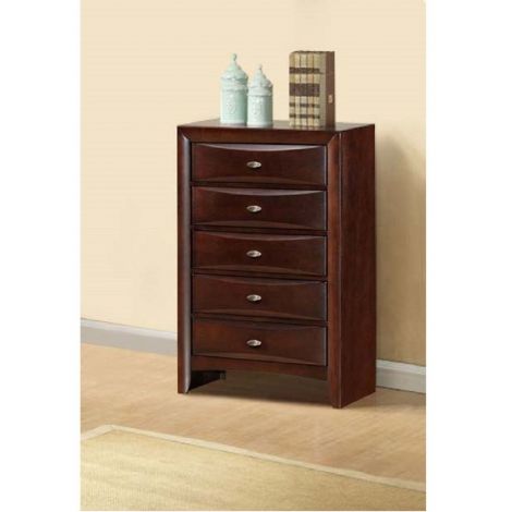 Penne Brown Layered Storage Chest