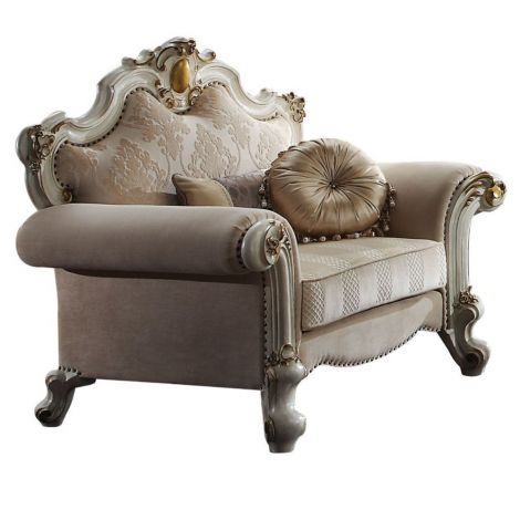 Pikardi Chair Antique Pearl Finish