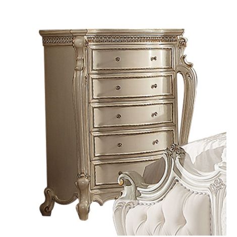 Pikardi Chest Antique Pearl Finish