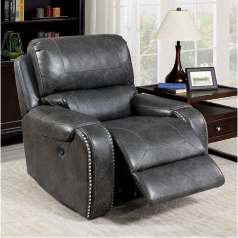 Rafael Leather Manual Or Power Recliner Chair