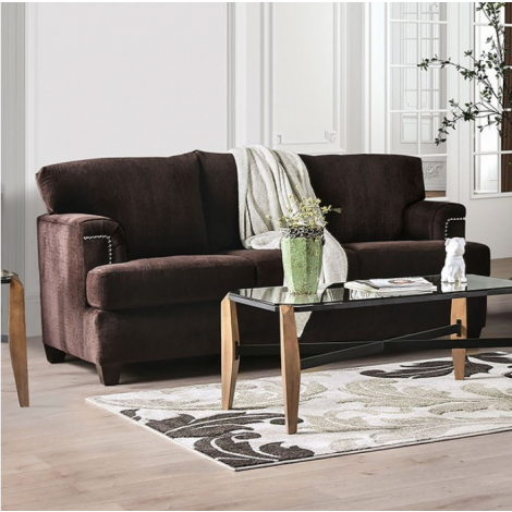 Bryan Ample Brown Sofa