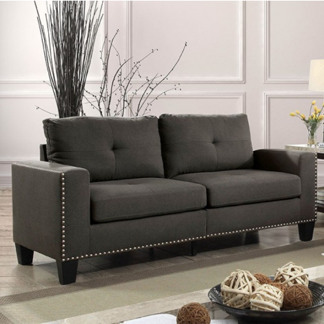 Arthuro Grey Tuxedo Sofa