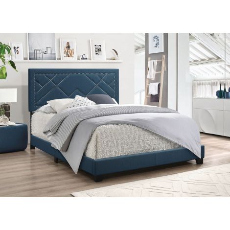 Shika Upholstered fabric Bed