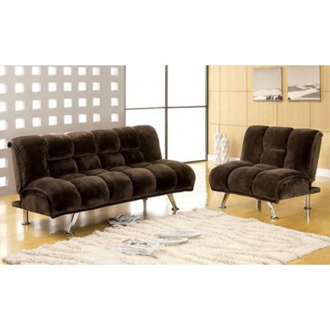 Sonia Sofa Bed Brown