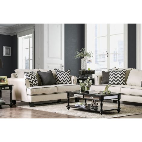 Vanezia Transitional Style Loveseat