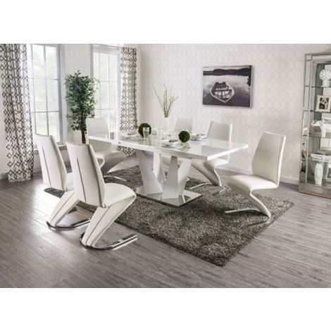 Vinni High Gloss Finish Dining Table