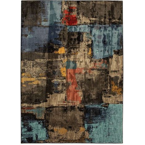 Whailler Multi Abstract Rug