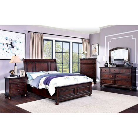 Xanak Dark Cherry Bed