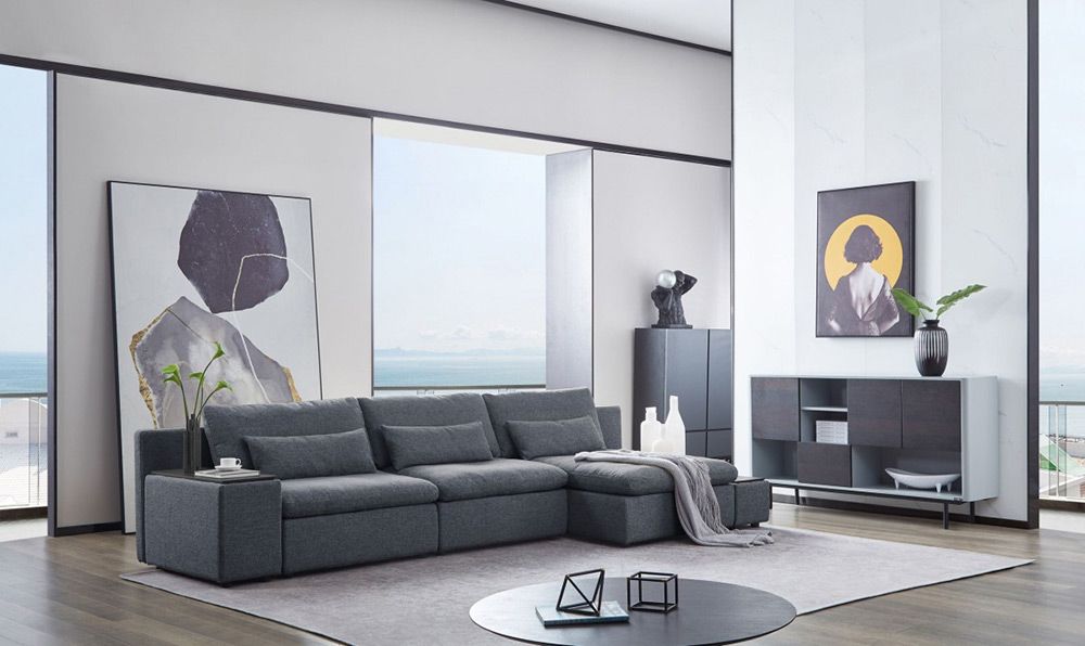 Divani casa modular clearance sectional sofa