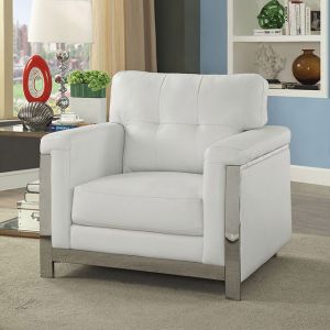 Camereon Modern Leather Living Room Chair Collection